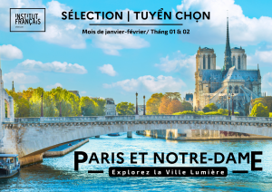 Sélection janvier-février 2026 : Paris et Notre-Dame